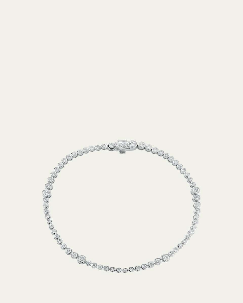 Rainsun Tennis Bracelet, 6.5"L